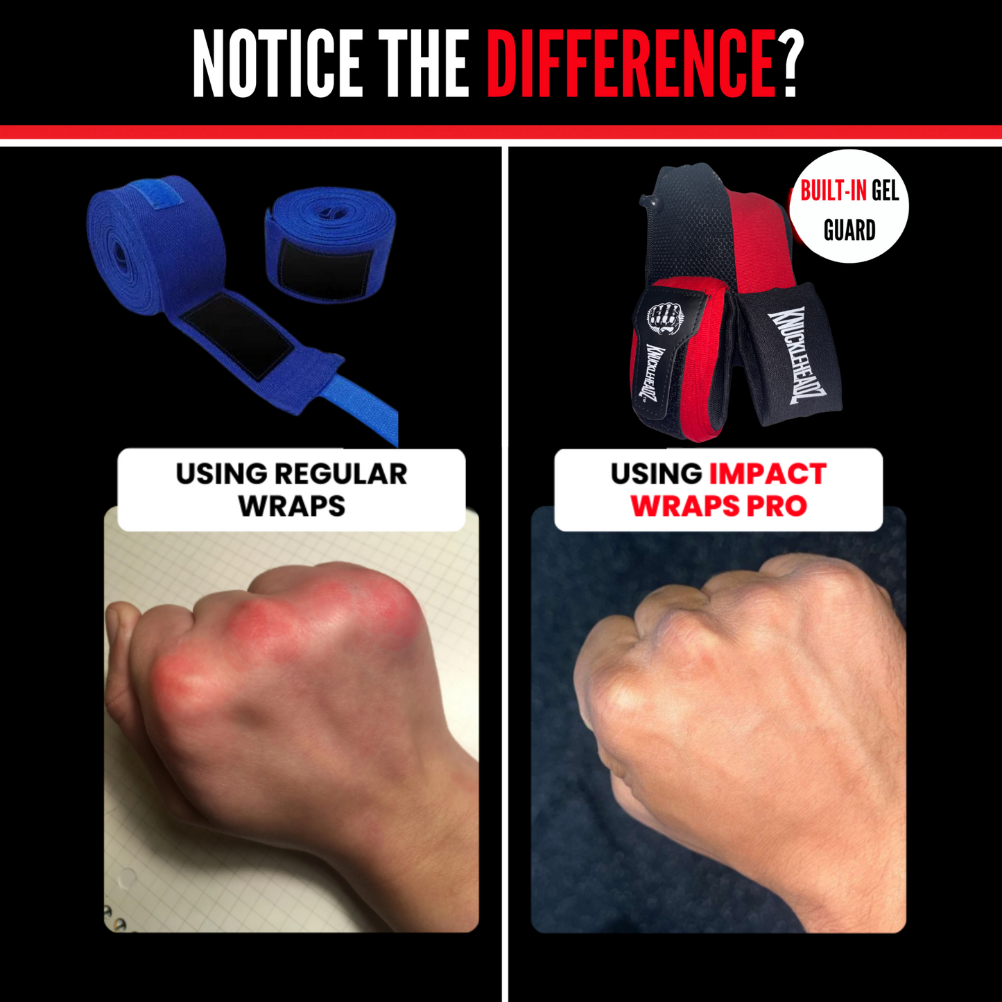 Knuckleheadz™ Impact Wraps pro